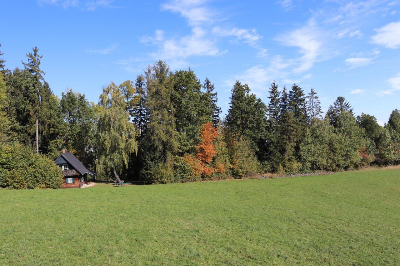 Gregor'S Ferienhaus Im Wald Edelschrott Exterior foto